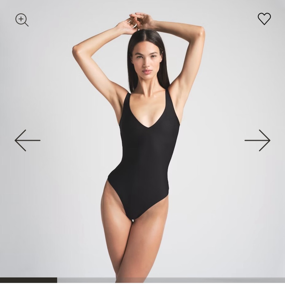 SKIMS plunge bodysuit